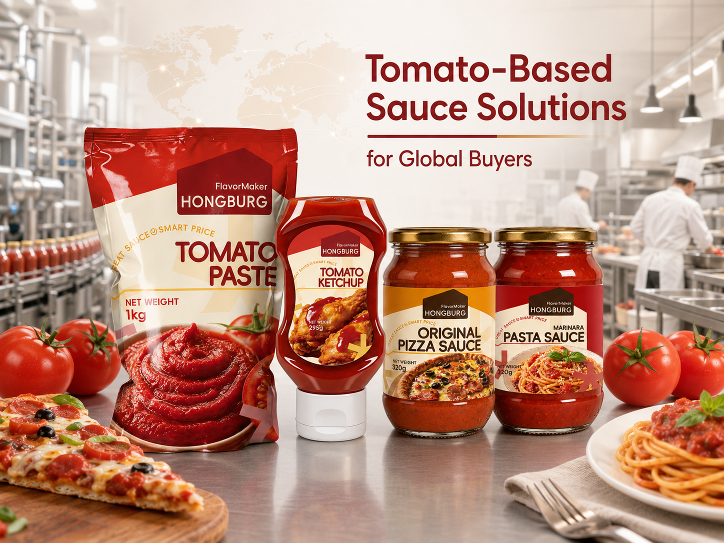 Hvorfor bliver tomatbaserede saucer mere specialiserede til købere?
