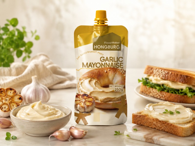 Klassisk cremet hvidløgsmayonnaise