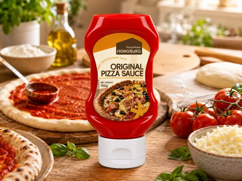 Klassisk original pizzasauce til pizzabund