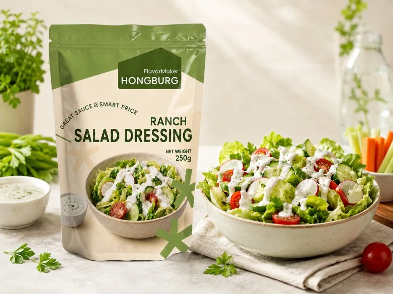 Klassisk glat Ranch-salatdressing