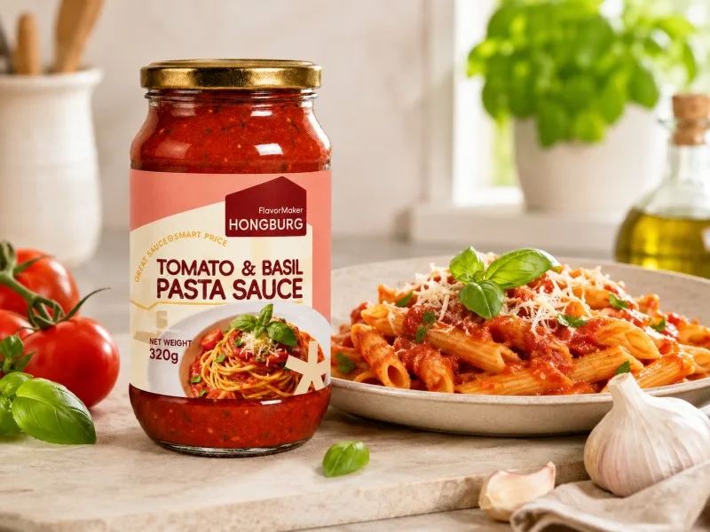 Klassisk tomat Marinara pastasauce til pastaretter