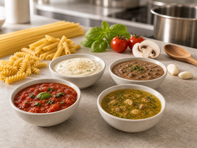 Velsmagende specialpastasaucer til alsidig madlavning