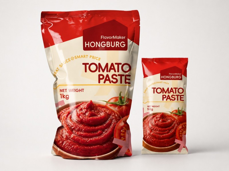 Tomatpasta i pose