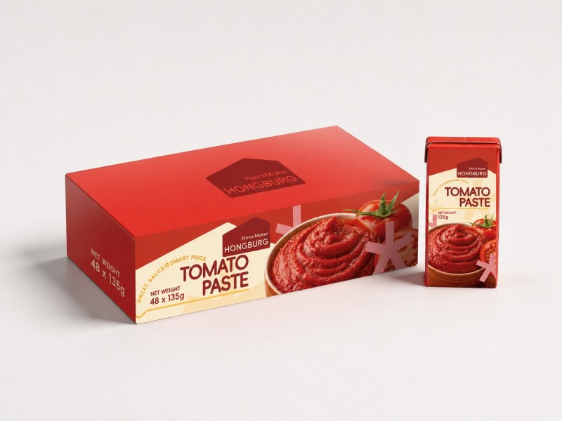 Tomatpasta i Tetra Pak