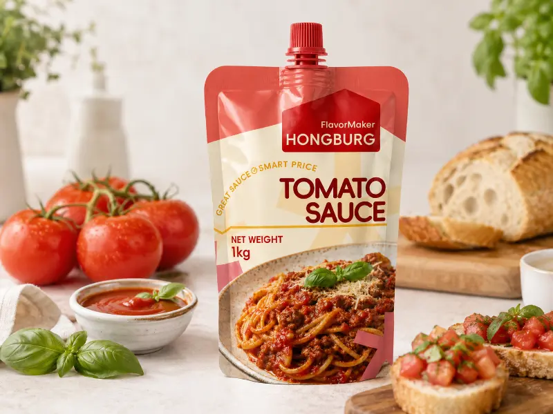 Tomatsauce i tudpose